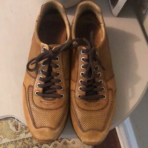 Magnanni Lace Up Leather Sneakers 9.5